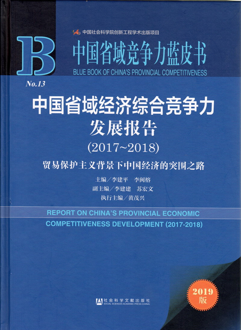 嫩操影院怎么打开中国省域经济综合竞争力发展报告（2017-2018）